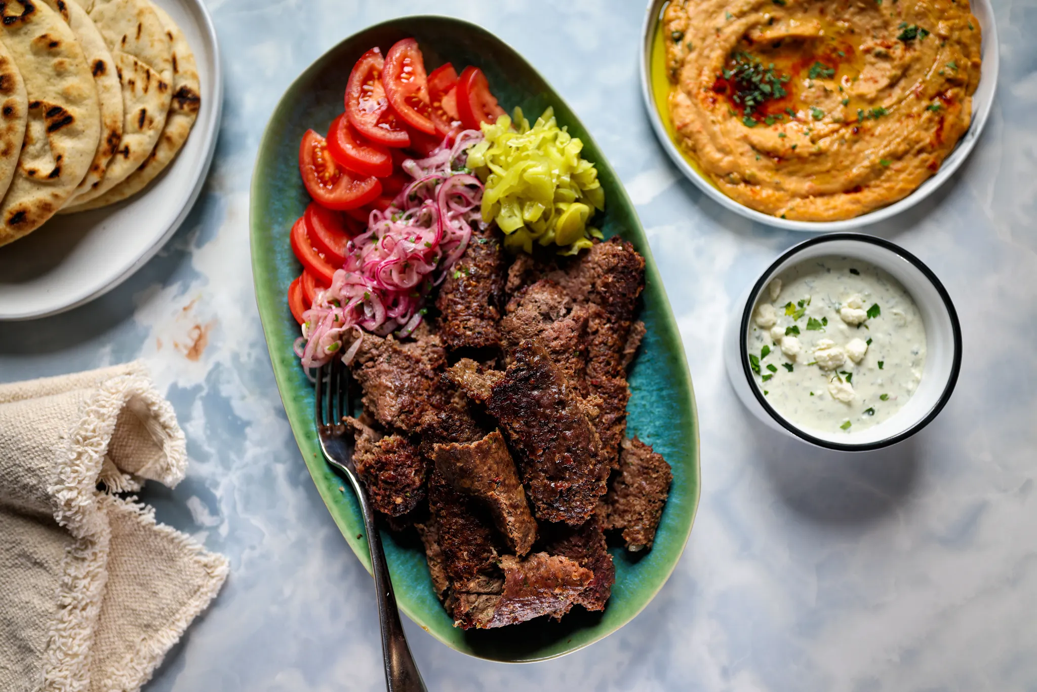 Beef Doner Kebabs